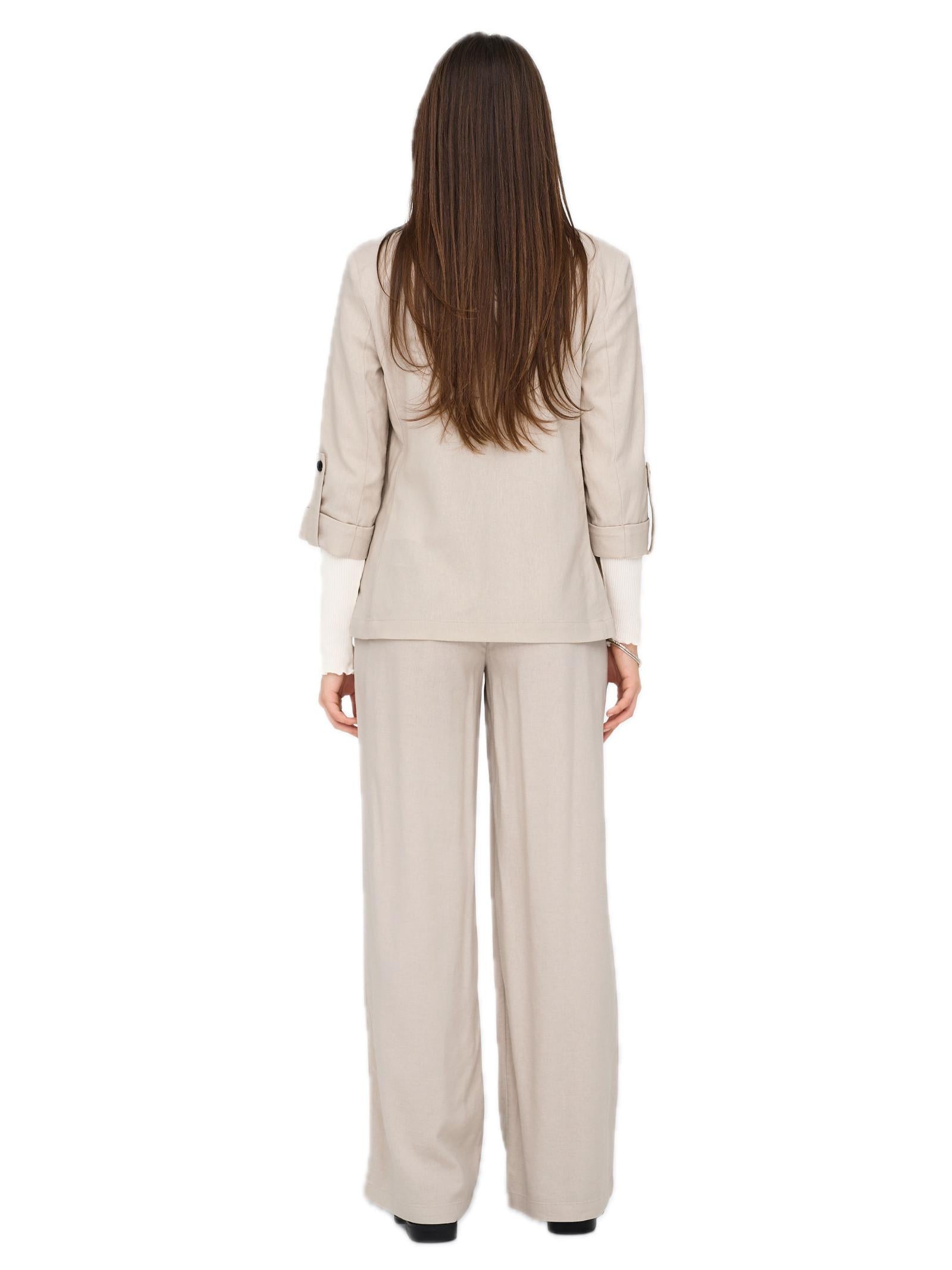 Blazer Only Beige Caro manica 3/4 15312199 /Pumice Stone ONLY 