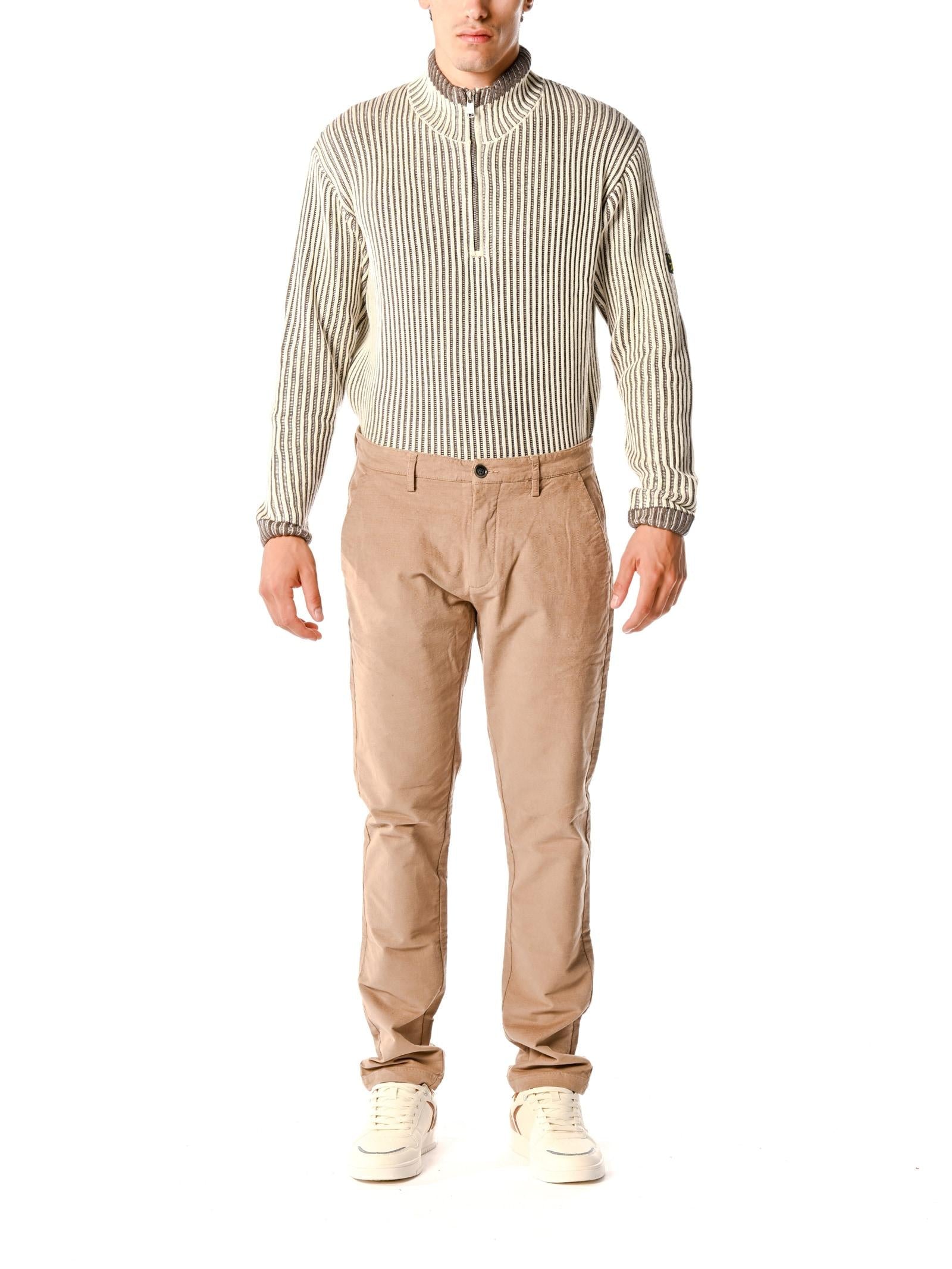 Chino Gianni Lupo William Beige slim fit operato GN21659 BEIGE GIANNI LUPO 