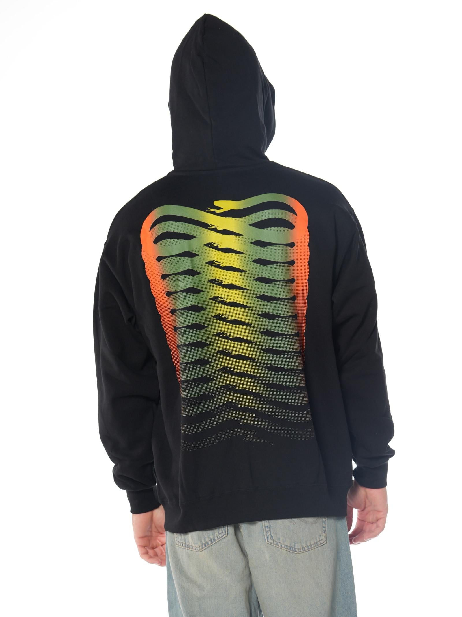 Felpa Propaganda Nero Ribs Gradient FE471 NERO PROPAGANDA 