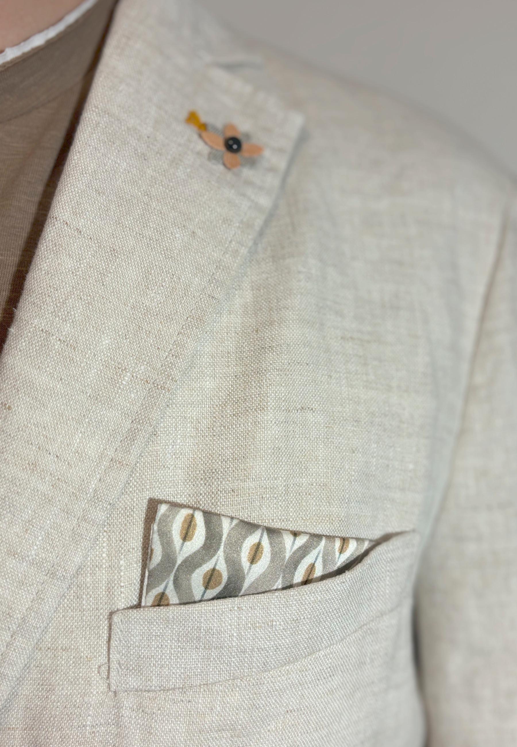 Giacca Sseinse Beige in lino