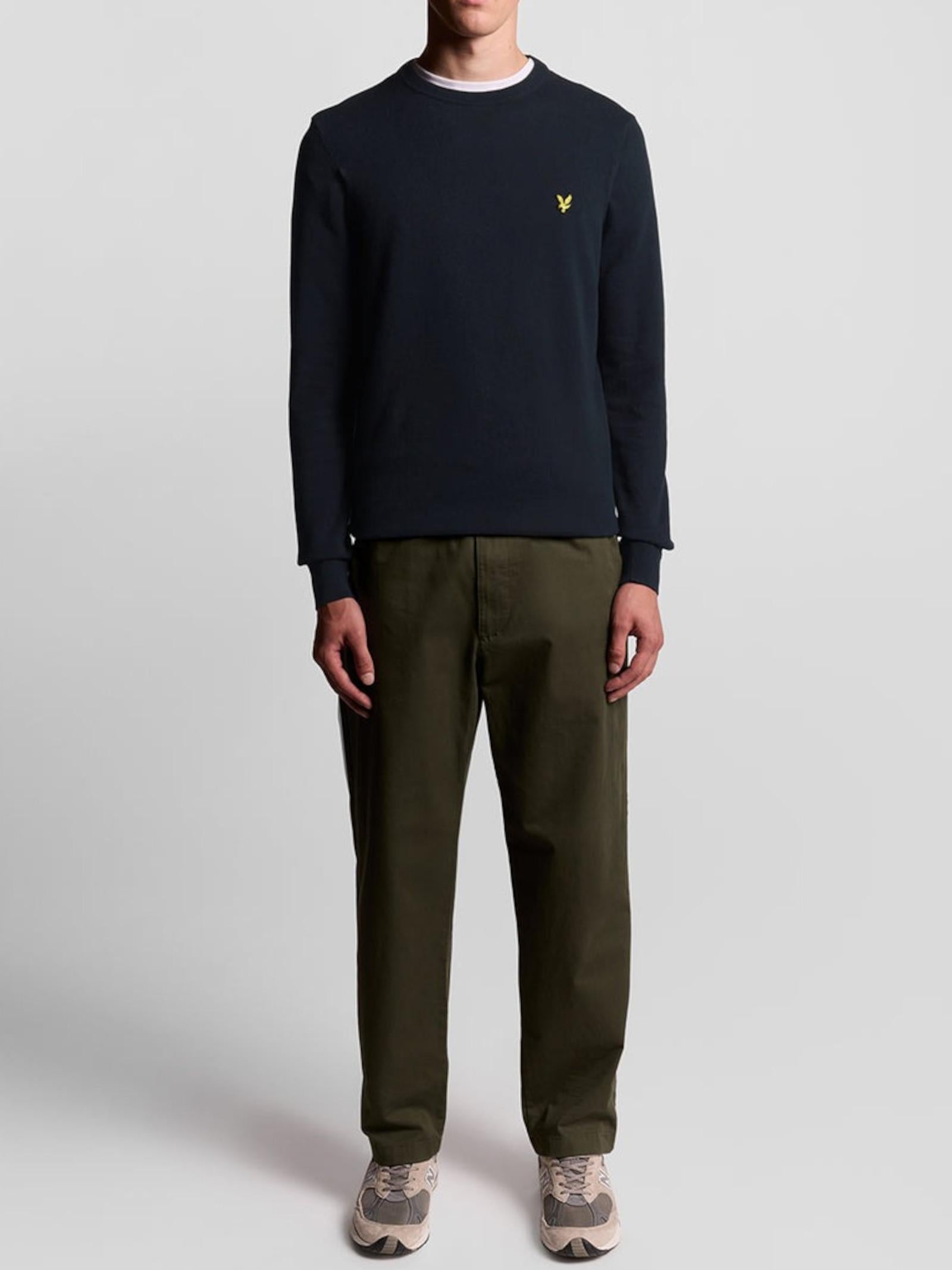 Maglia Lyle & Scott Blu girocollo KN2136V DARK NAVY LYLE & SCOTT 