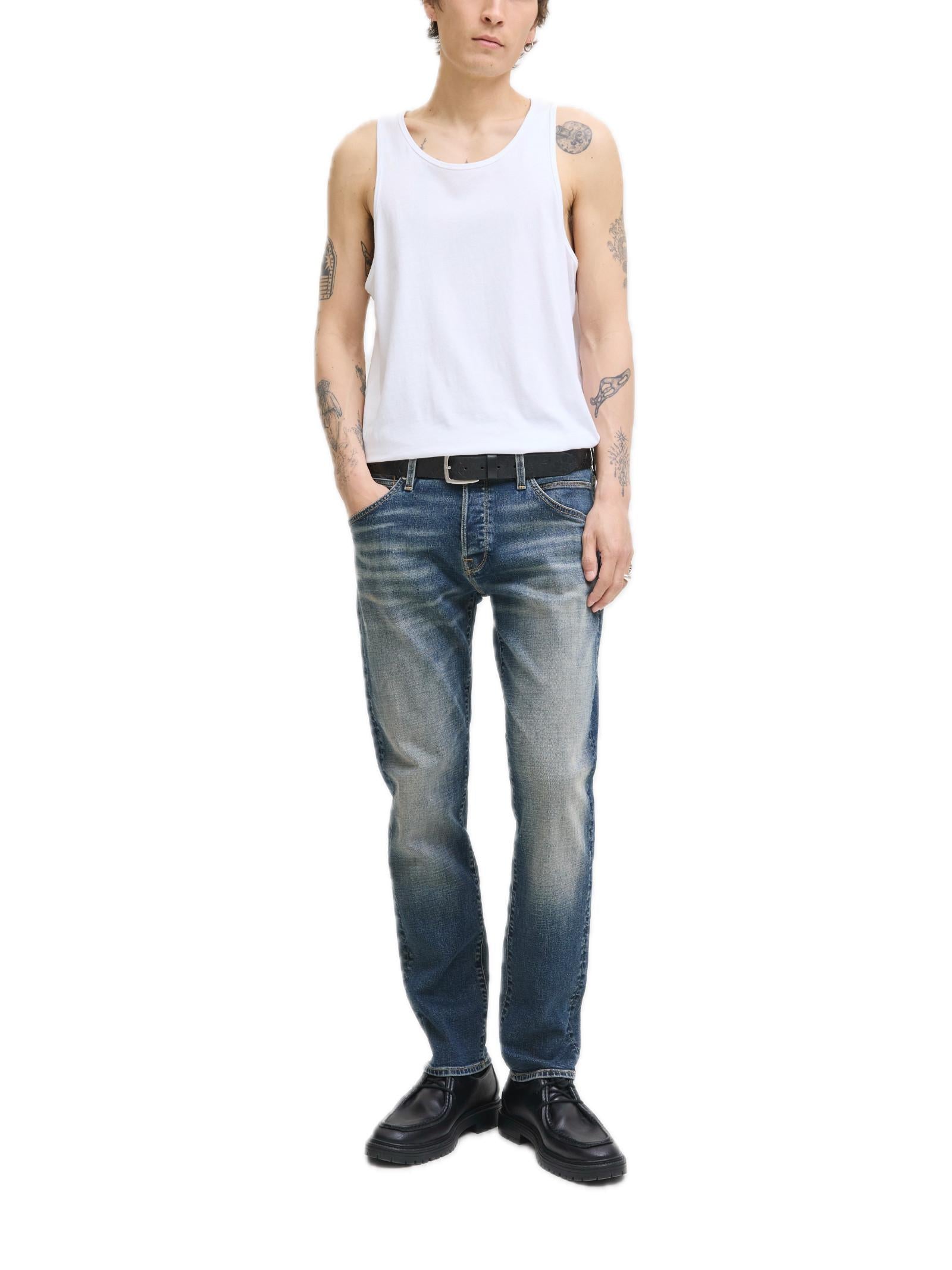 Jeans Jack & Jones Blue Denim Mike Tapered fit 12278228 /Blue Denim JACK & JONES 