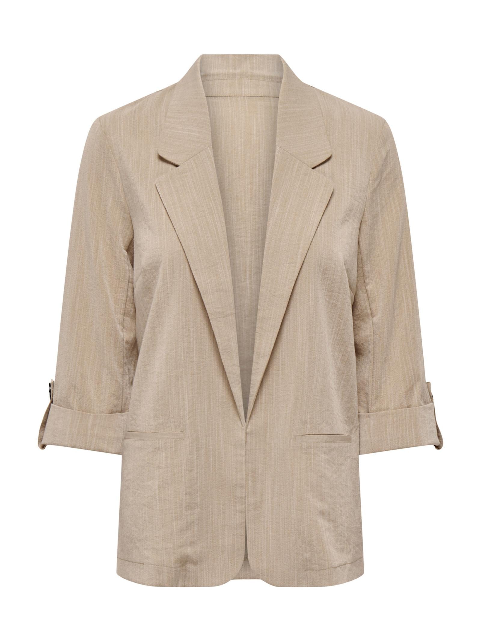 Blazer Only Marsa Beige con manica 3/4 15308084 /Safari ONLY 