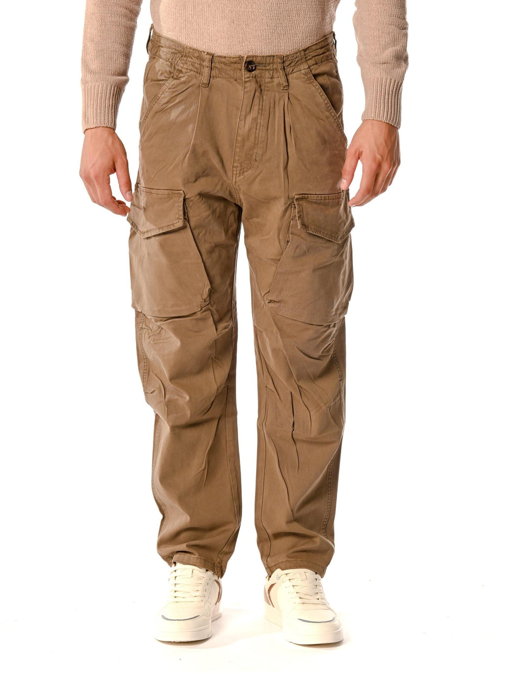 Pantalone Gianni Lupo Fango cargo GL2530YH MUD GIANNI LUPO 