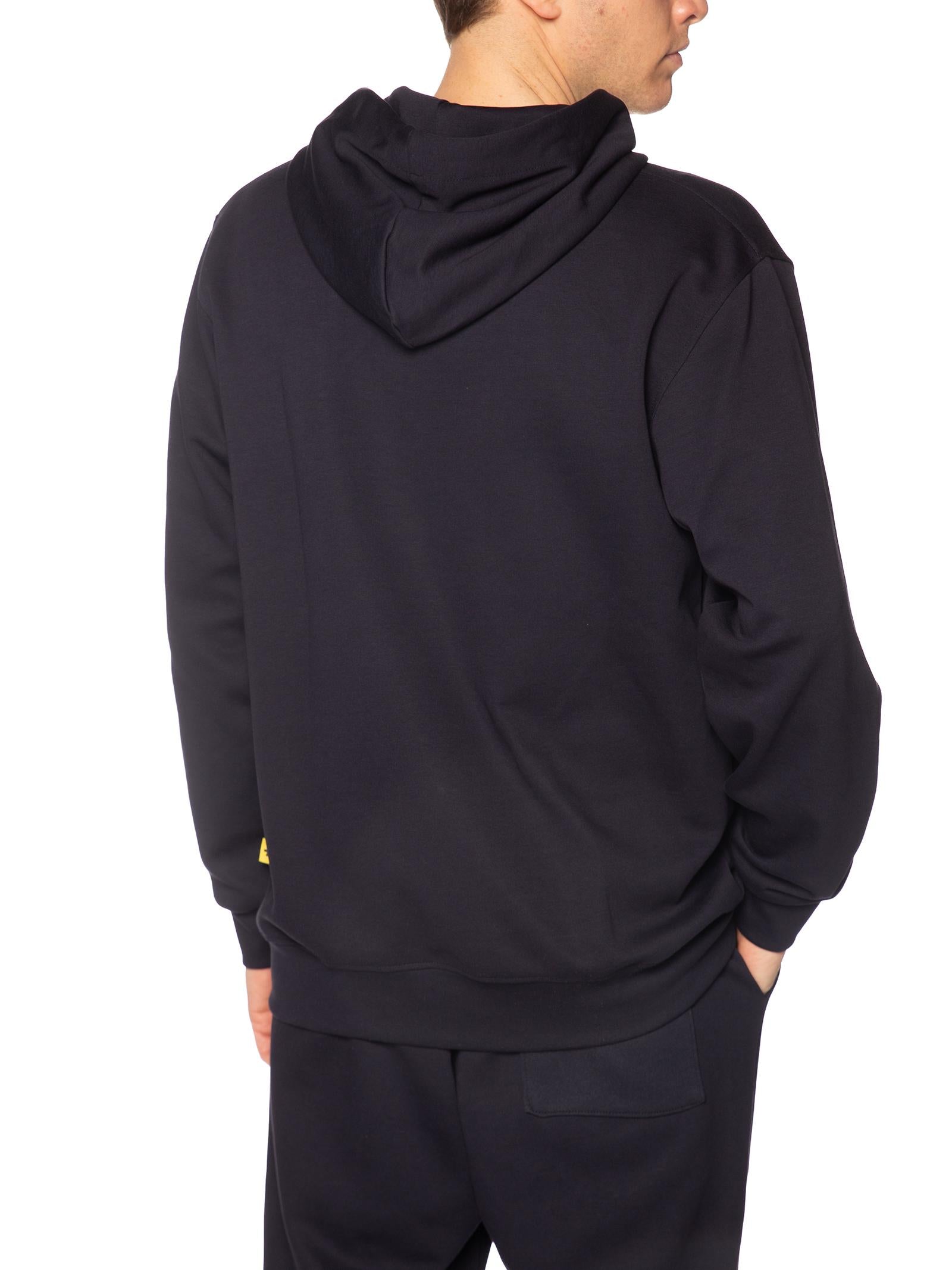 Felpa Superculture Blu zip cappuccio ERIK-I BLU SUPERCULTURE 