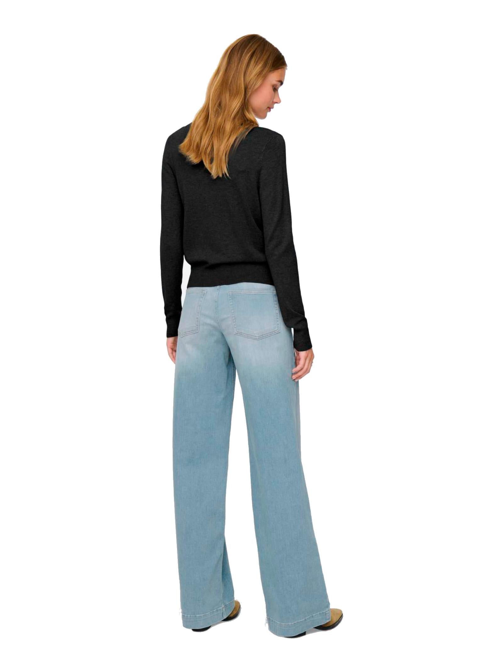 Maglia Only Venice Nero con strass 15364656 /Black ONLY 