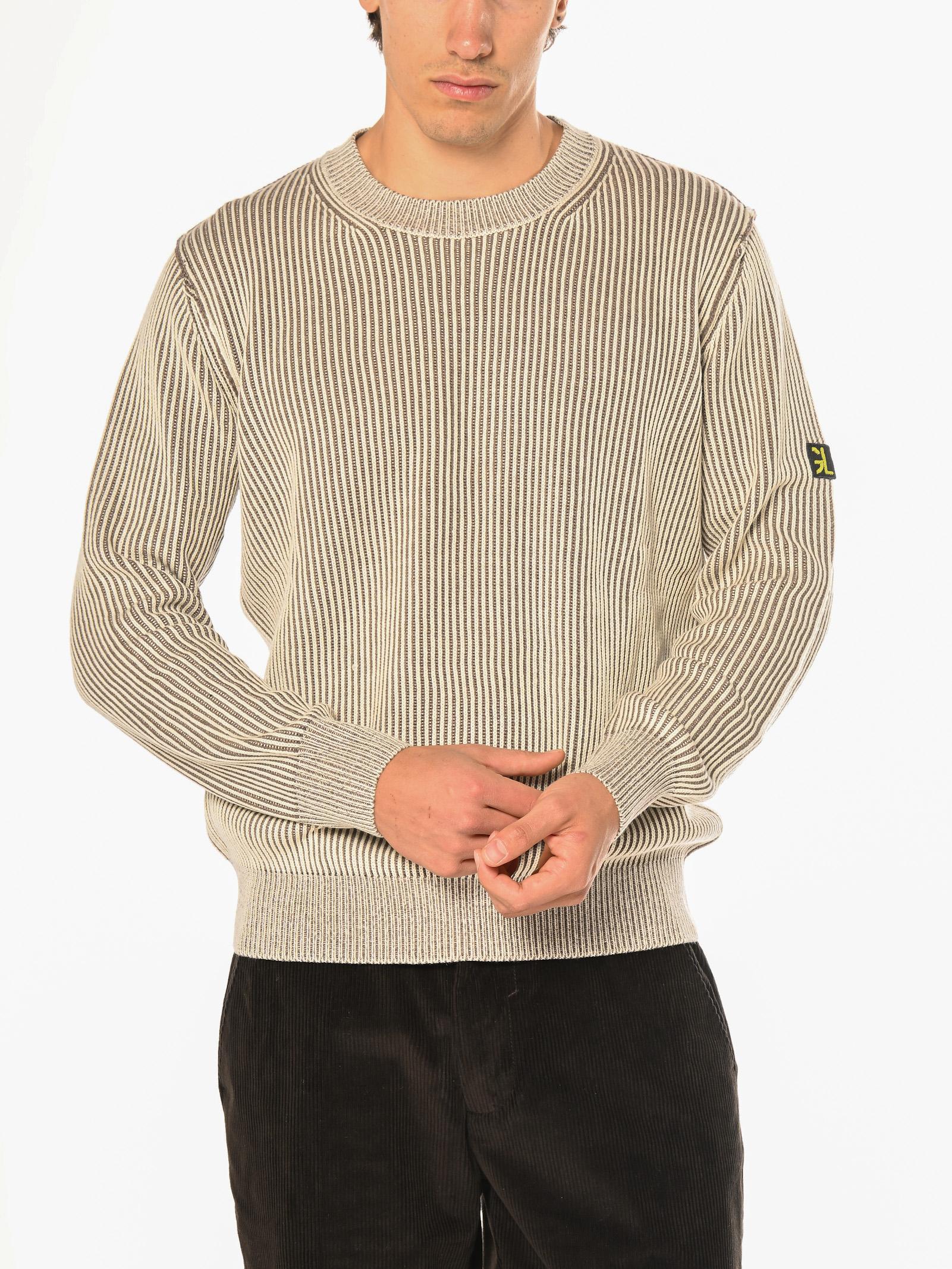 Maglia Gianni Lupo Panna a coste GL35257 PANNA GIANNI LUPO 