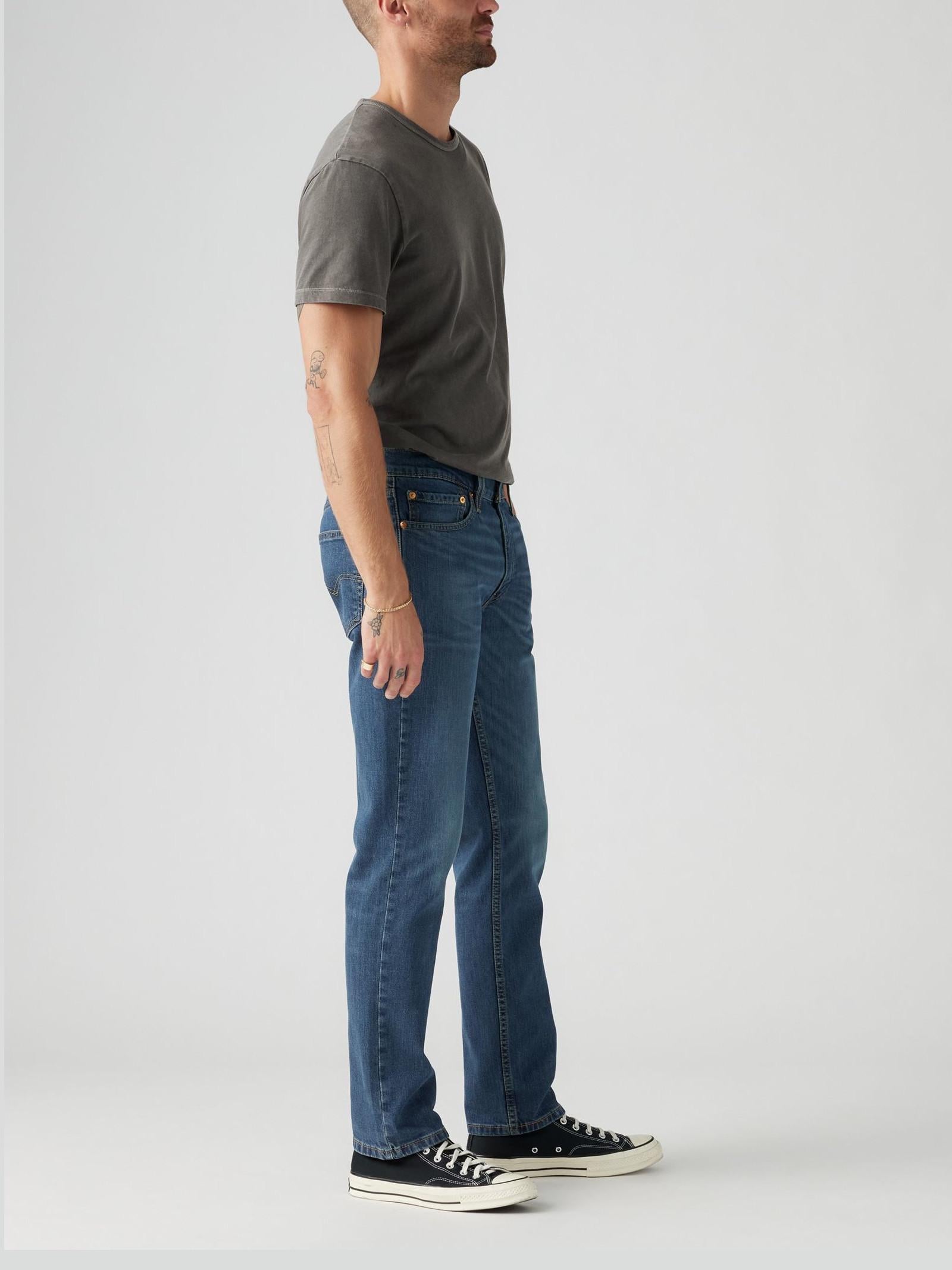 Jeans Levi's® 511 Throttle Medium Blue Denim Slim Fit 045111163 Dark Indigo - Worn In LEVI'S® 