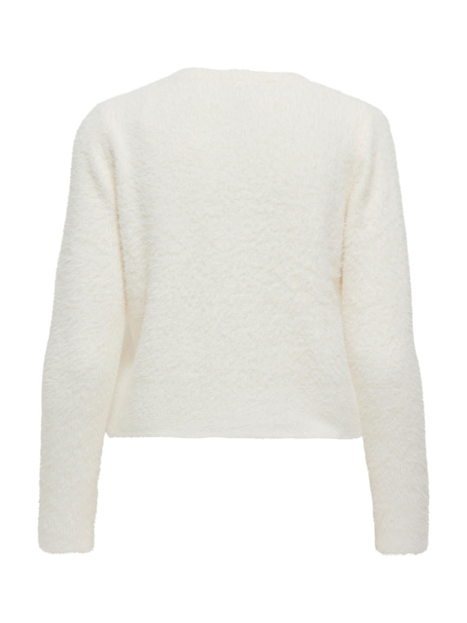 Cardigan Only Petra Bianco girocollo 15350655 /Cloud Dancer ONLY 