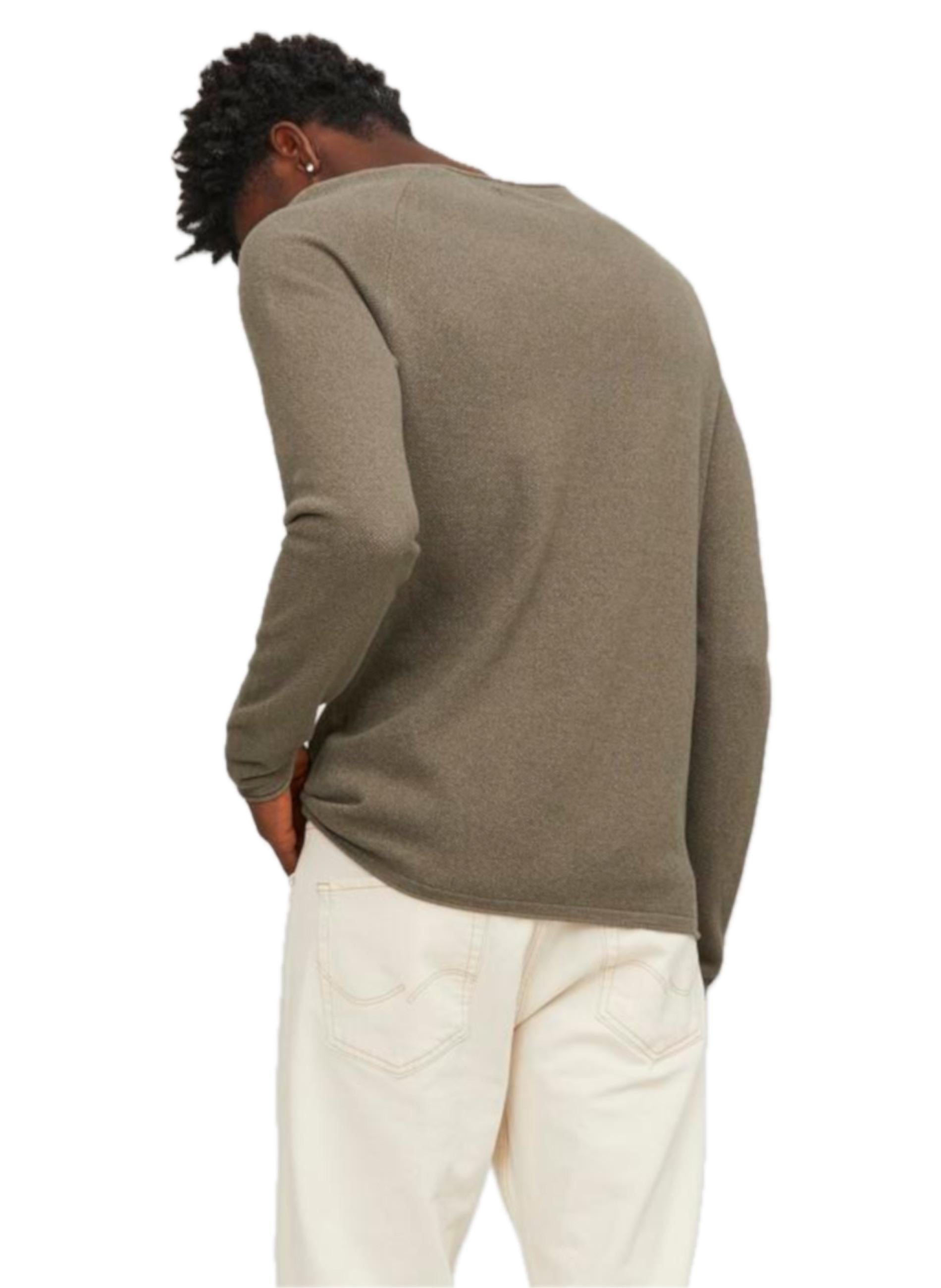 Maglia Jack & Jones Marrone girocollo
