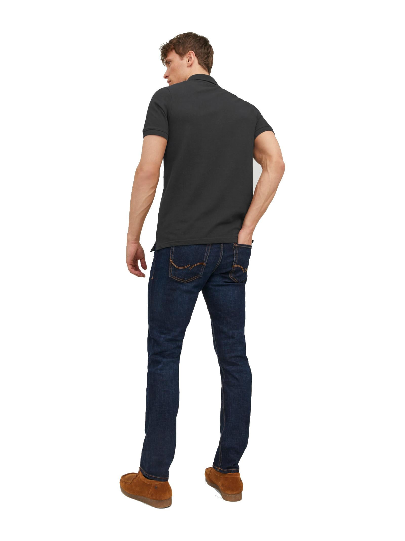 Polo Jack & Jones Basic Nero 12136516 /Black JACK & JONES 