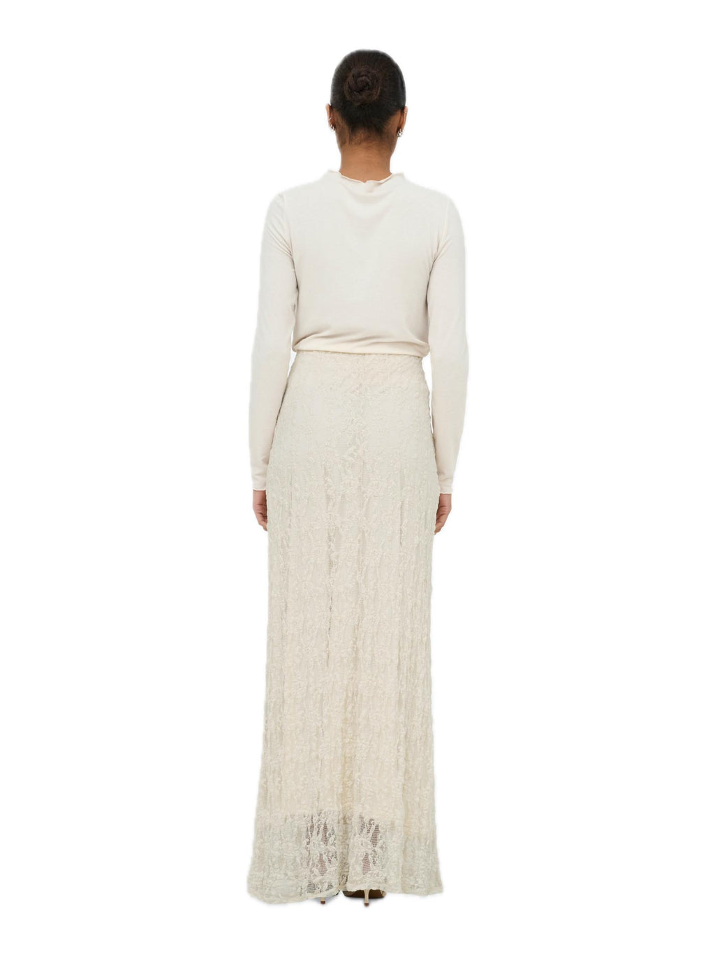 Gonna Only Albina Panna con pizzo 15372797 /Birch ONLY 