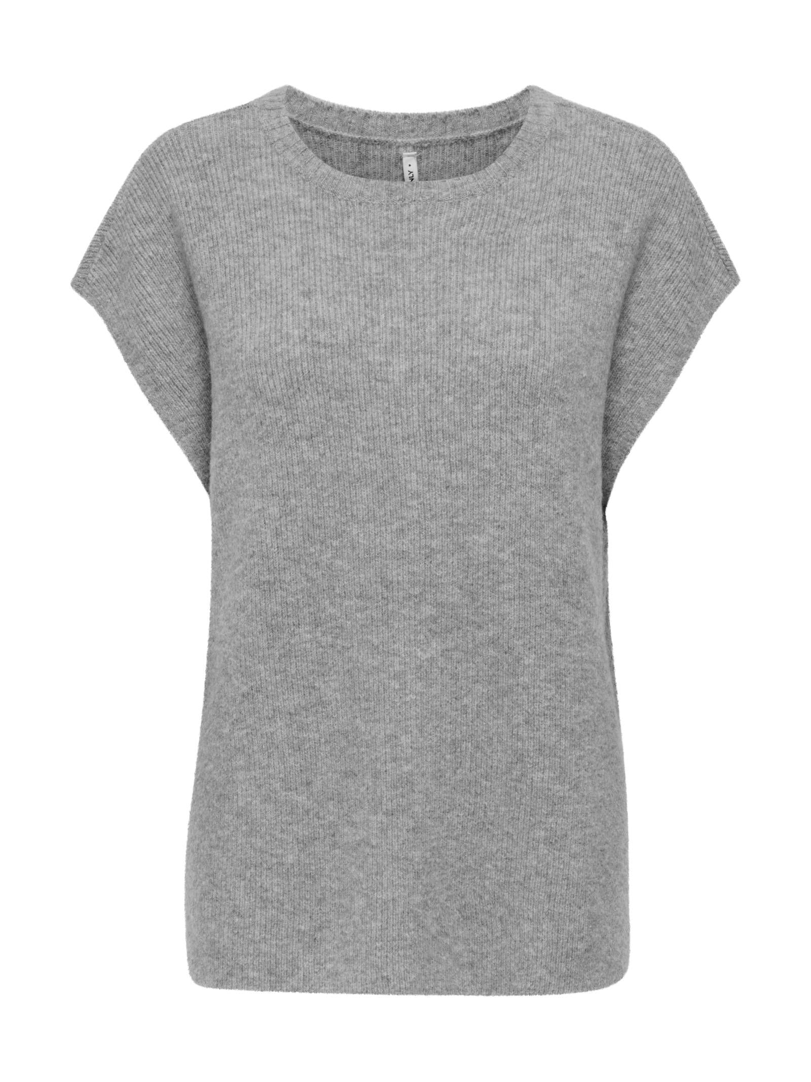 Maglia Only Rene Grigio senza maniche 15350614 /Medium Grey Melange ONLY 