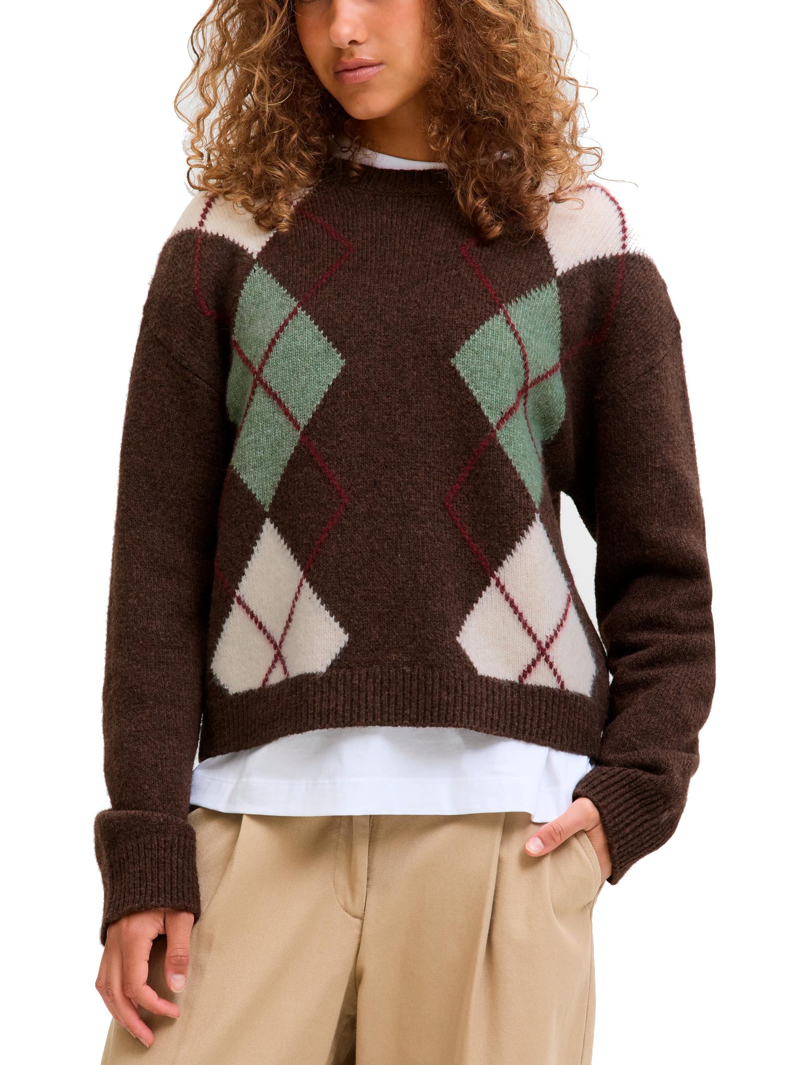 Maglia JJXX Harvi Marrone fantasia 12281930 /Bracken JJXX 