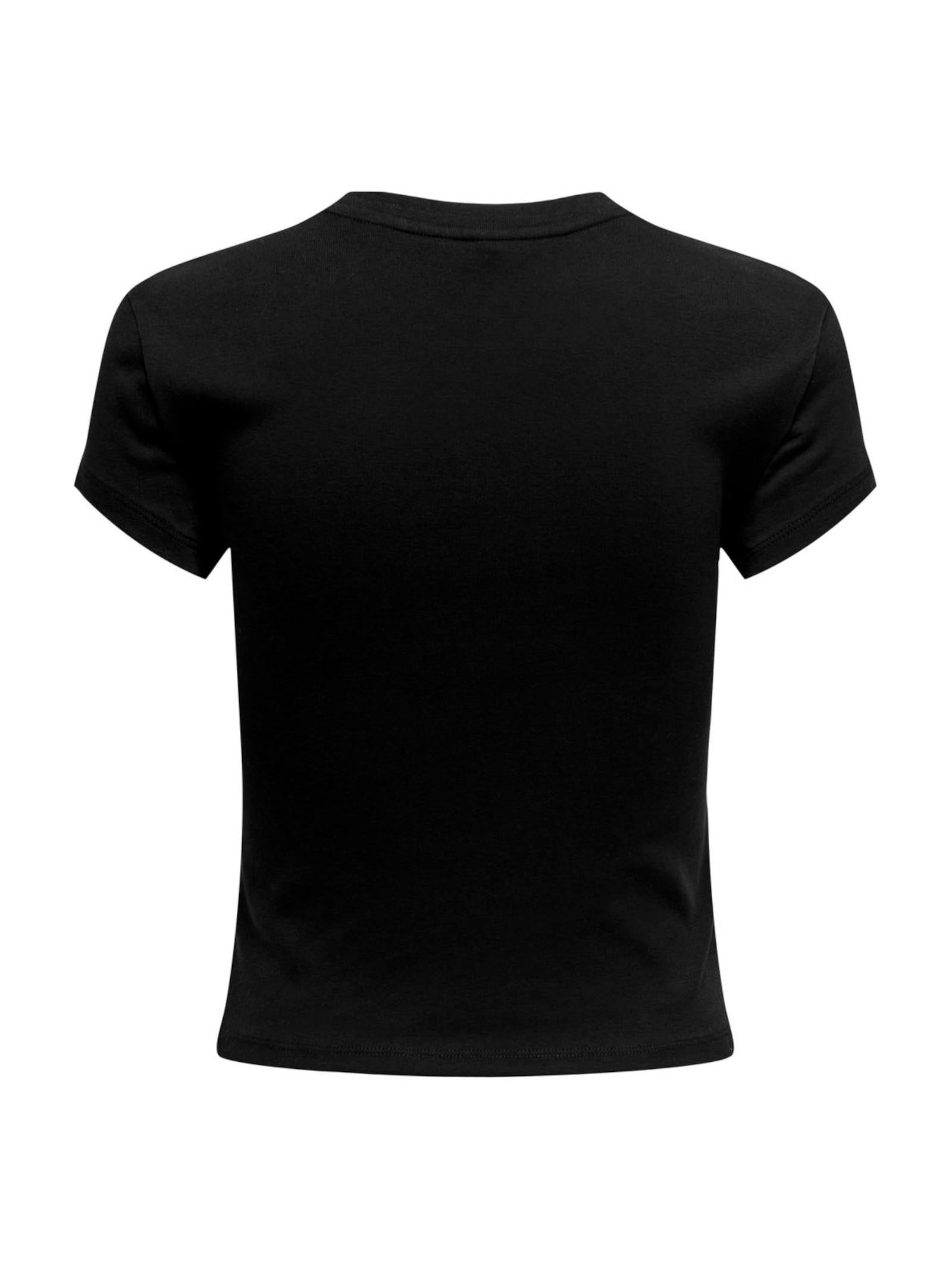 T-shirt Only Nero Elina maniche corte 15320229 /Black ONLY 