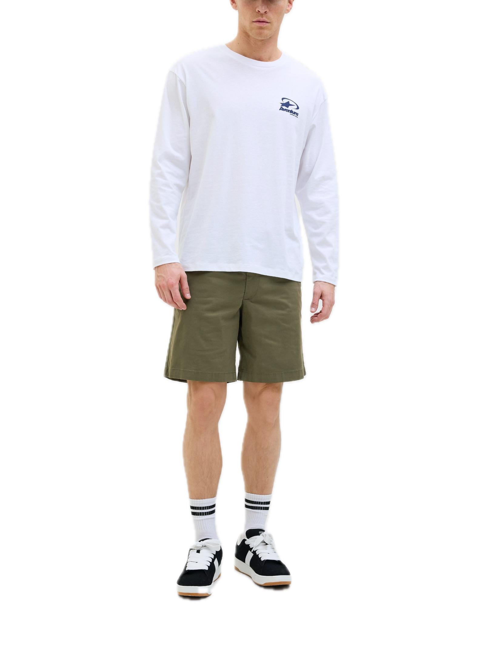 Bermuda Jack & Jones Jaiden Verde con elastico 12274983 /Olive Night JACK & JONES 