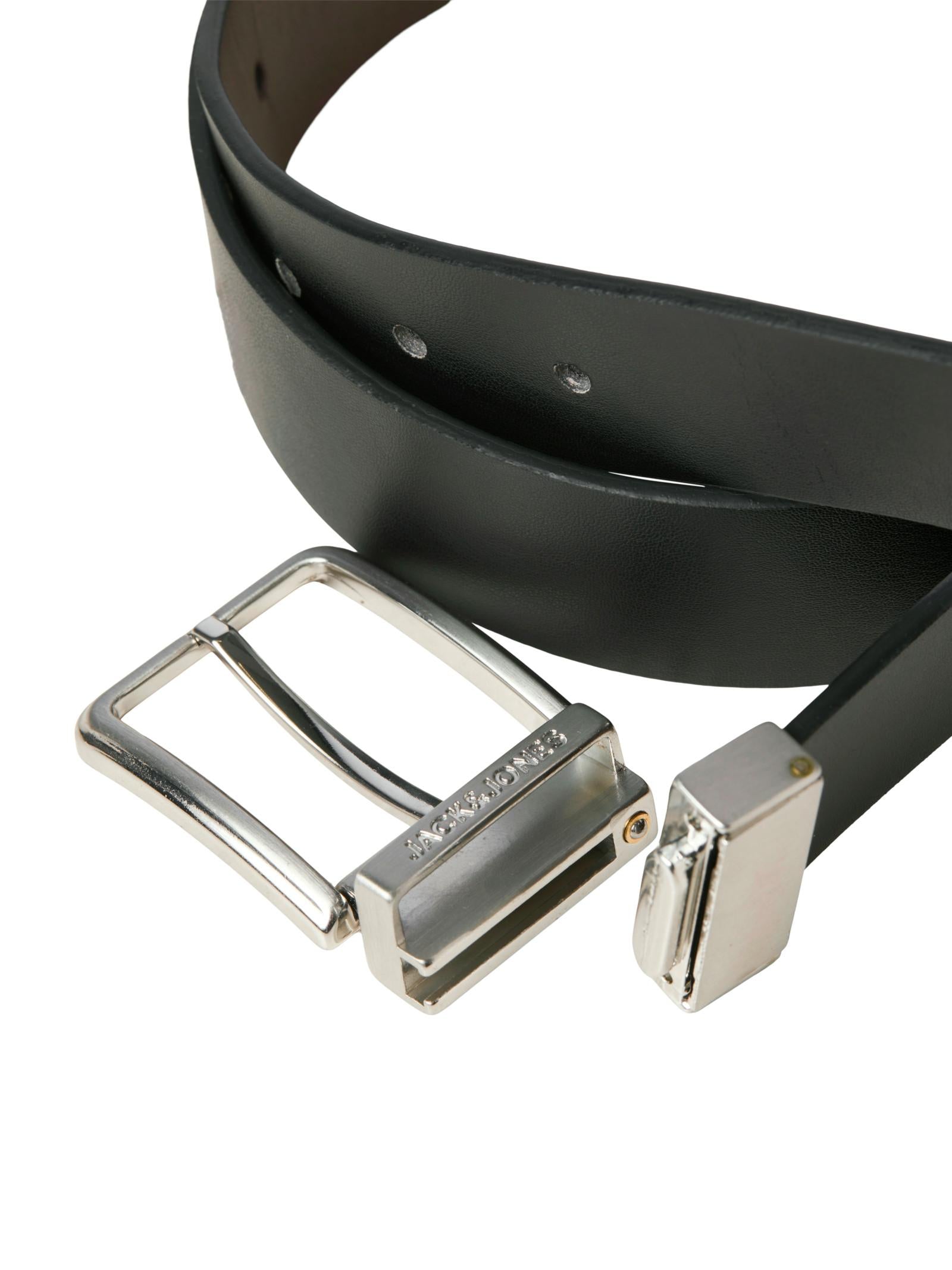 Cintutra Jack & Jones Garda Marrone/Nero reversibile 12280794 /Brown Stone JACK & JONES 