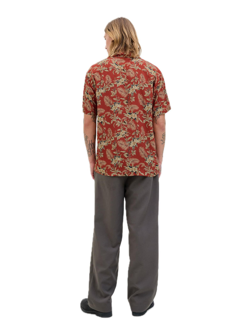 Camicia Jack & Jones Mattone Endrix fantasia 12278994 /Tandoori Spice JACK & JONES 