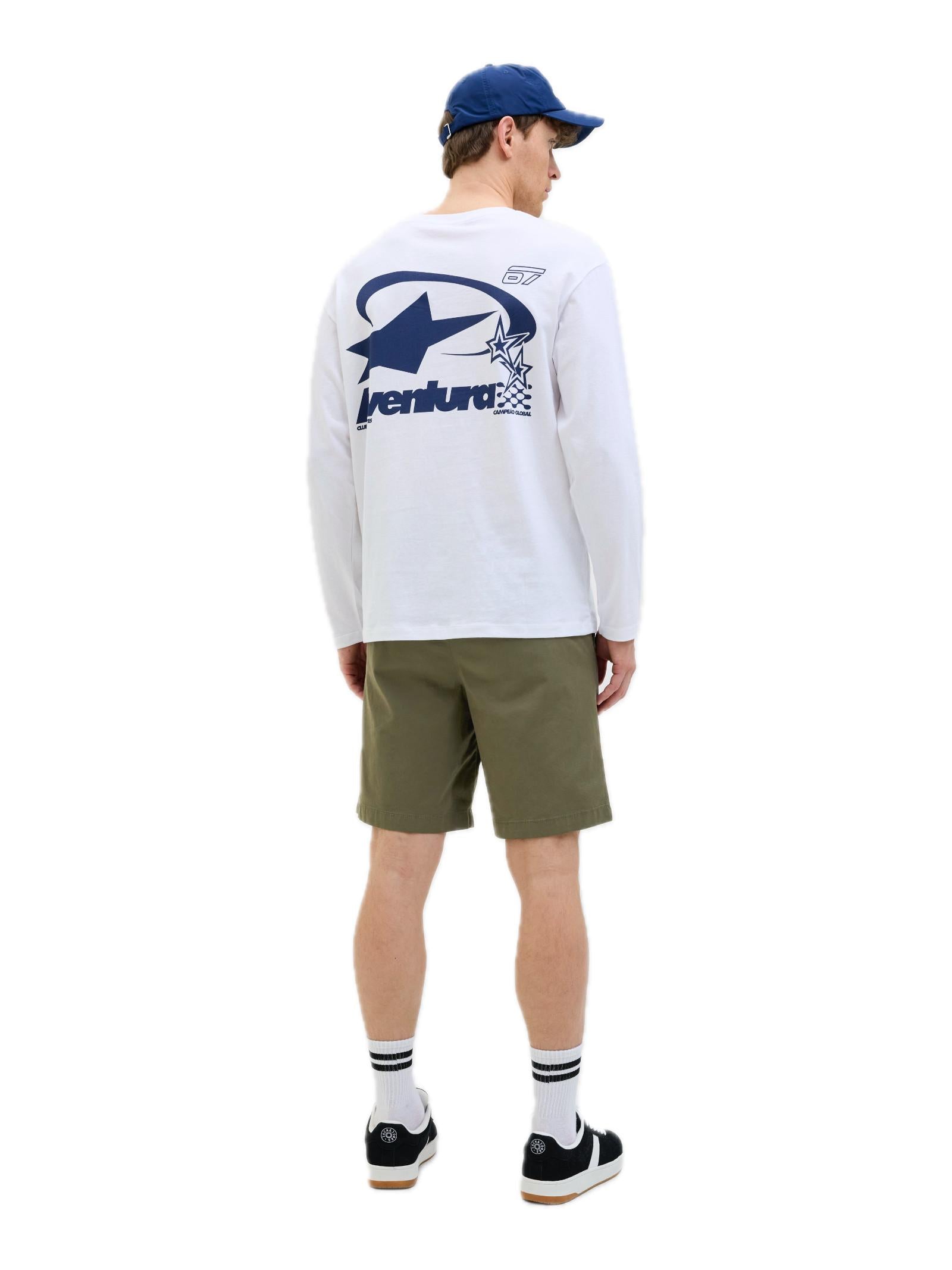 Bermuda Jack & Jones Jaiden Verde con elastico 12274983 /Olive Night JACK & JONES 