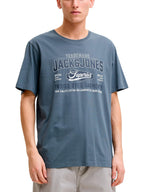 T-shirt Jack & Jones Logo Antracite 12299017 /Turbulence JACK & JONES 