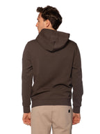 Felpa Gianni Lupo Marrone con cappuccio GL2125F BROWN GIANNI LUPO 