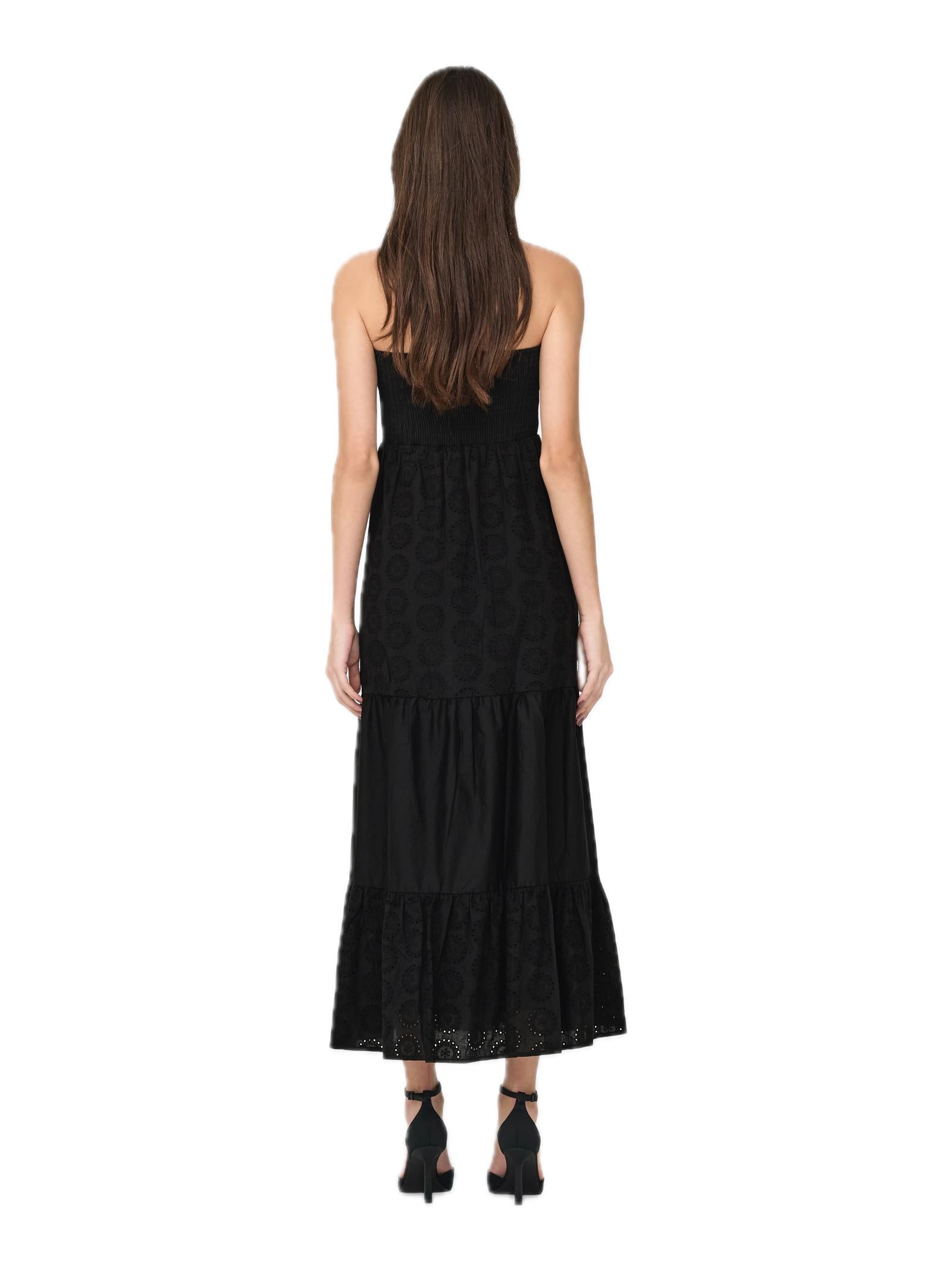 Abito lungo Only Nero Fia 15346629 /Black ONLY 