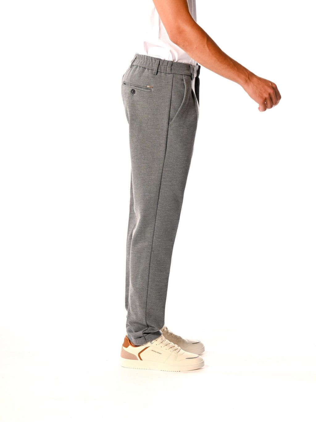 Chino Gianni Lupo Grigio in punto milano GN21784 GRIGIO GIANNI LUPO 