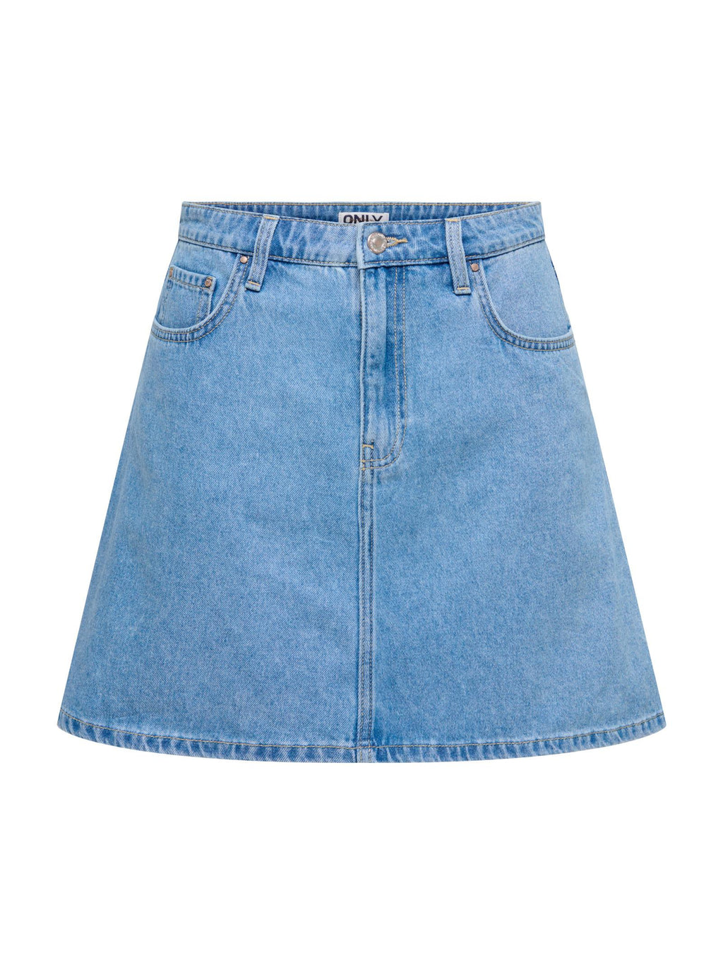 Gonna mini Only Light Blue in denim 15374900 /Light Blue Denim ONLY 