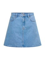 Gonna mini Only Light Blue in denim 15374900 /Light Blue Denim ONLY 