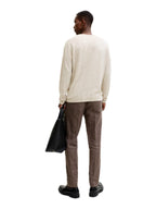 Maglia Jack & Jones Summer Beige melange girocollo leggera 12269631 /String JACK & JONES 