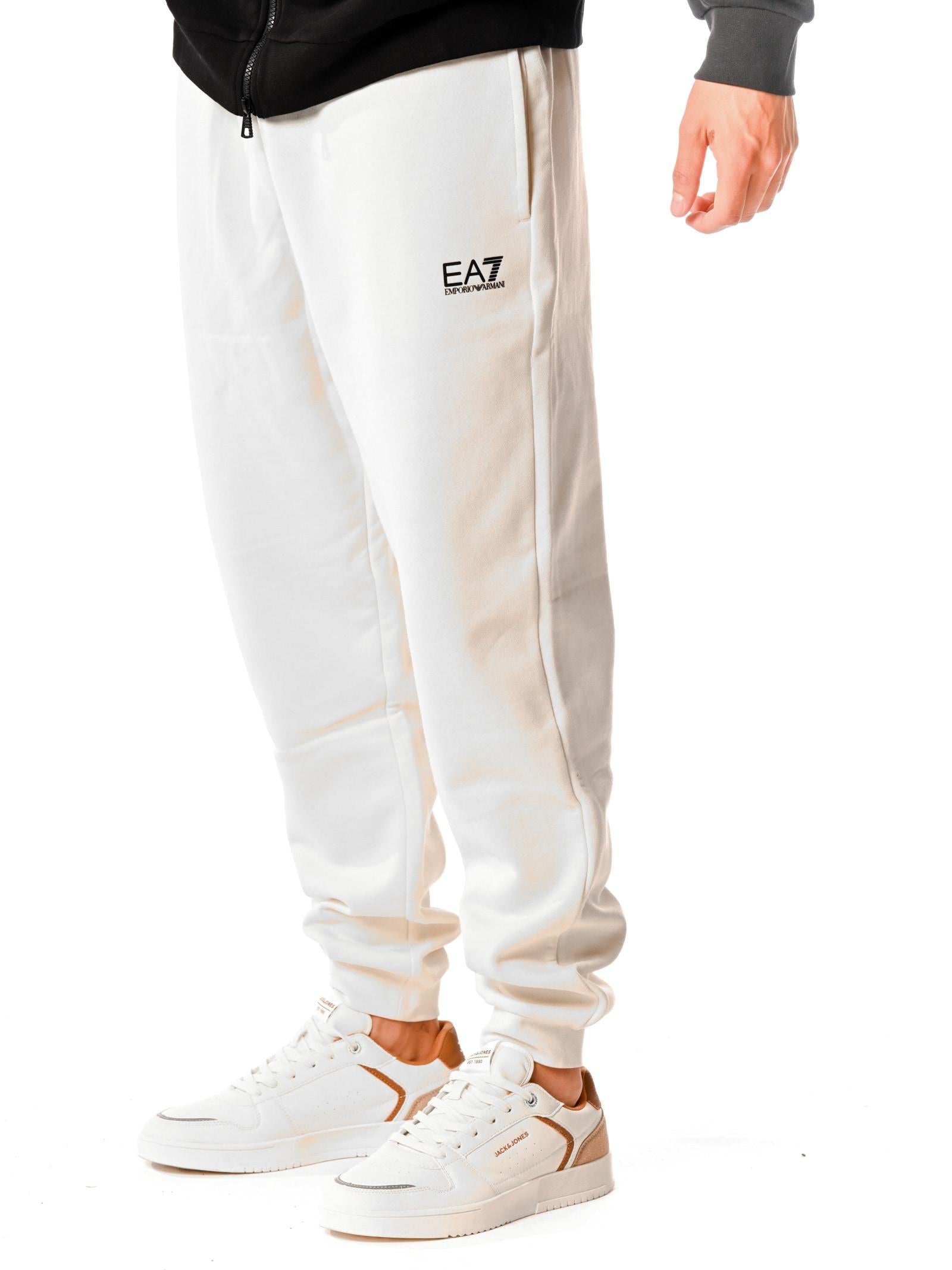 Pantalone Emporio Armani Panna in felpa 8NPP64 U1105 EA7 