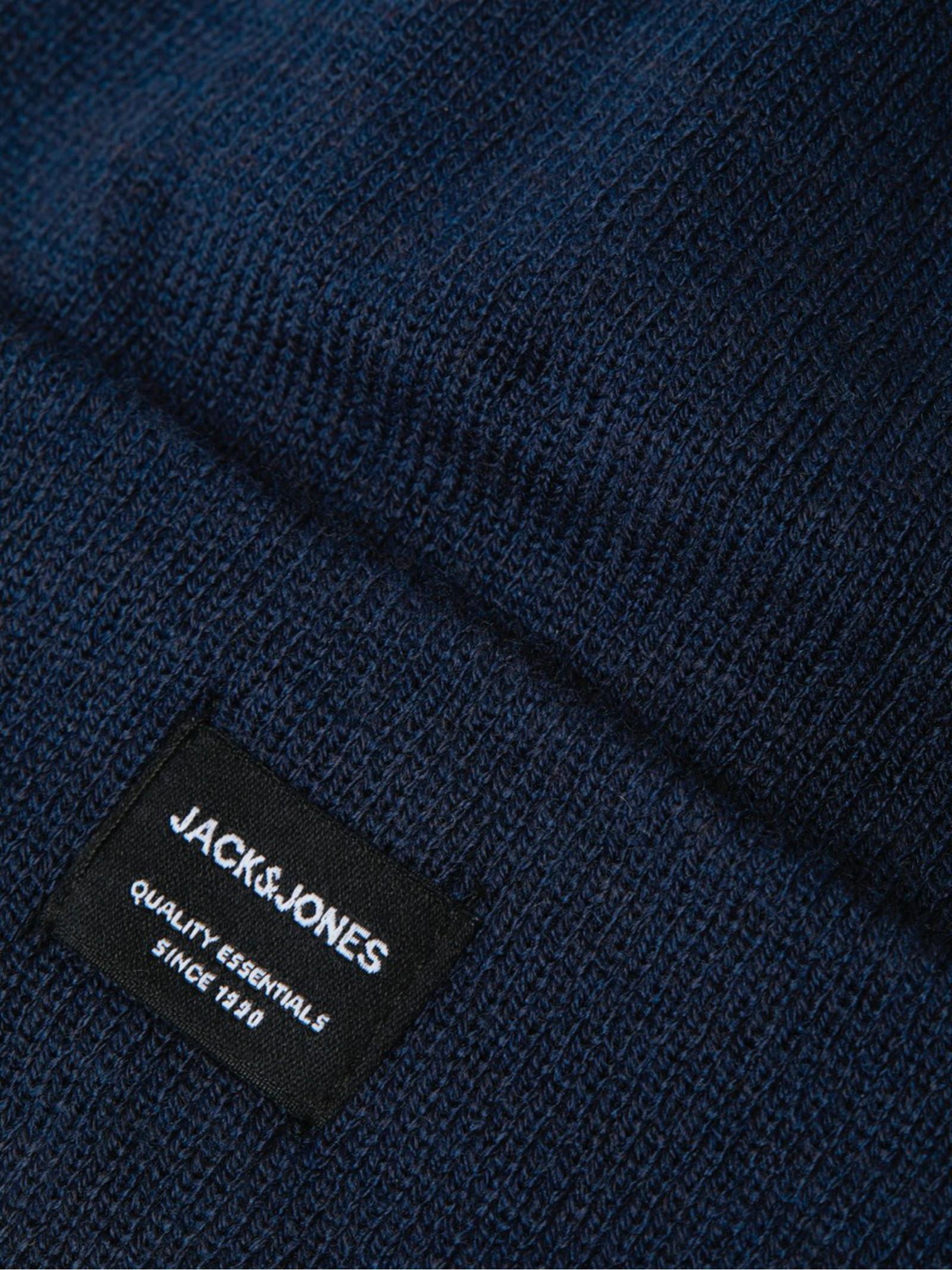 Berretto Jack & Jones Dna Blu in maglia 12092815 /Navy Blazer JACK & JONES 