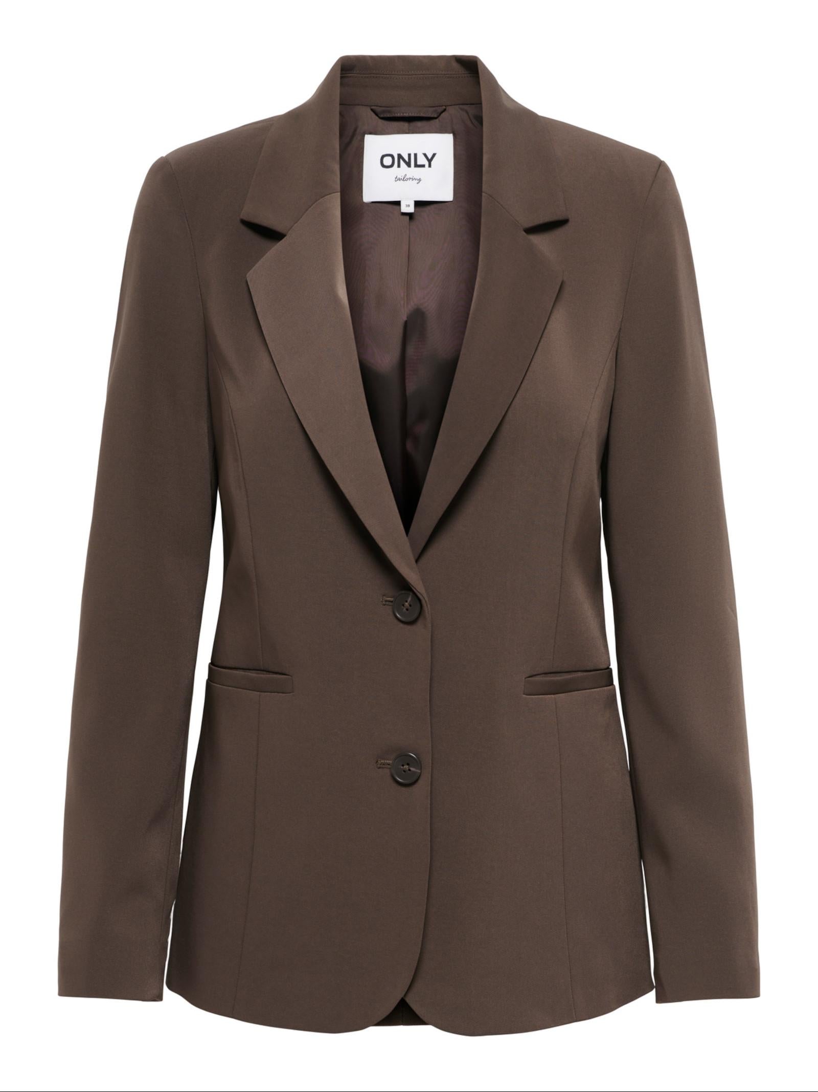 Blazer Only Marrone Dove Regular fit 15363835 /Chocolate Martini ONLY 