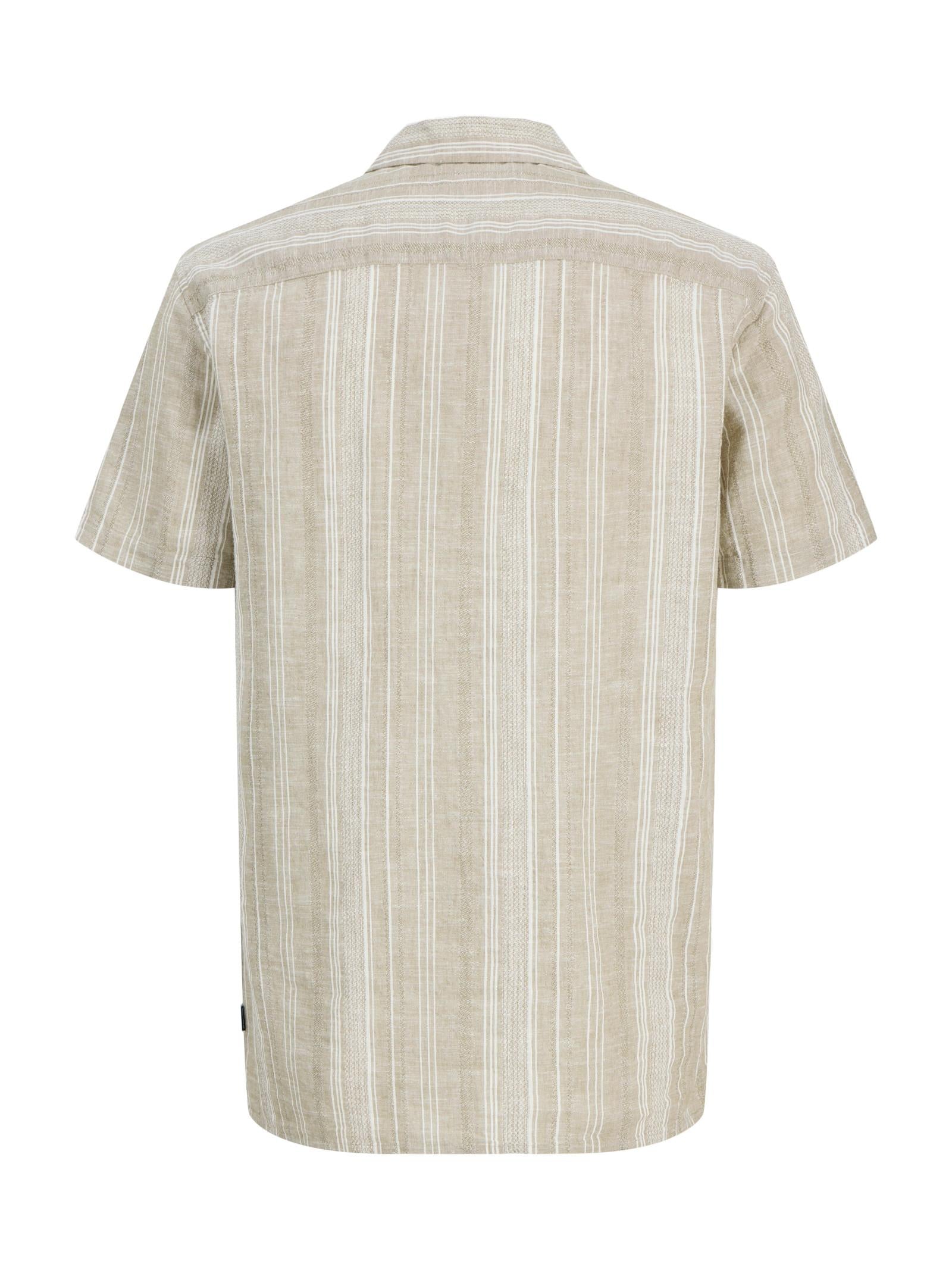 Camicia Jack & Jones Verde salvia Summer Lino 12291964 /Mermaid JACK & JONES 