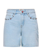 Shorts Only Light Blue Denim Phine dettagli 15375264 /Light Blue Denim ONLY 