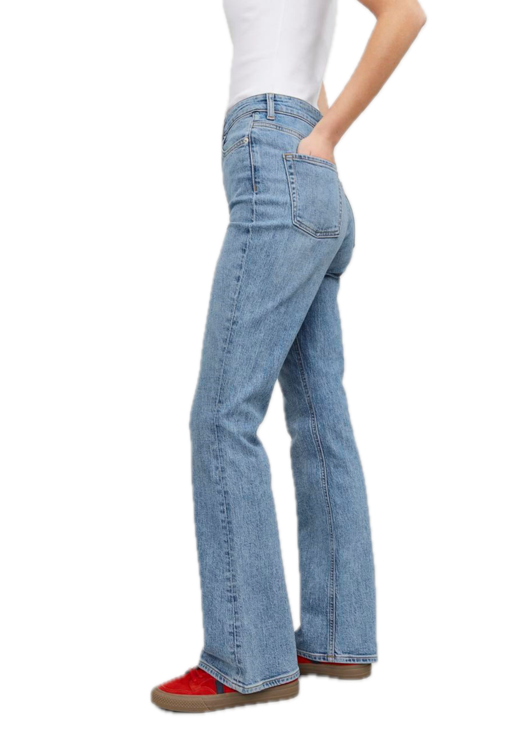 Jeans JJXX Medium Blue Denim a zampa