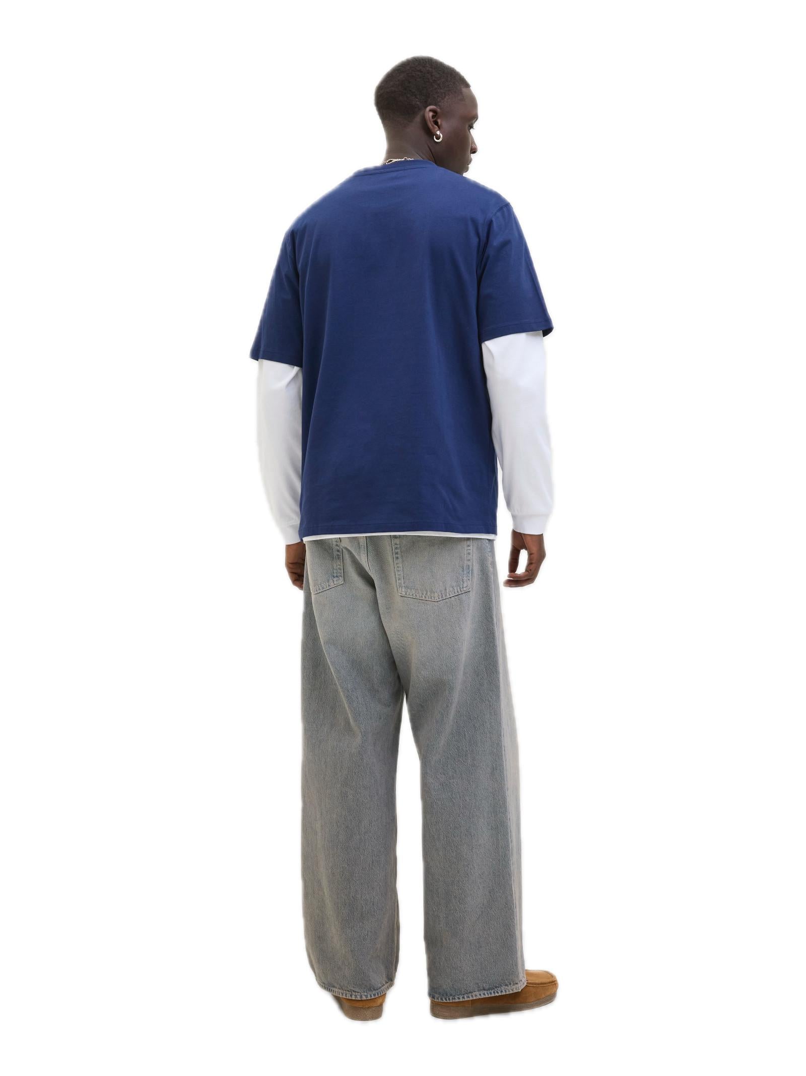 T-shirt Jack & Jones Berkeley Blu 12290612 /Medieval Blue JACK & JONES 