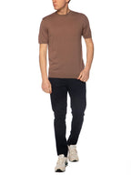 T-shirt Seinse Fango in maglia manica corta ME3186 FANGO SEINSE 