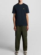 T-shirt Lyle & Scott Blu scuro Logo TS400VOG DARK NAVY LYLE & SCOTT 