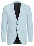Giacca Jack & Jones Franco Celeste monopetto 12199891 /Chambray Blue JACK & JONES 