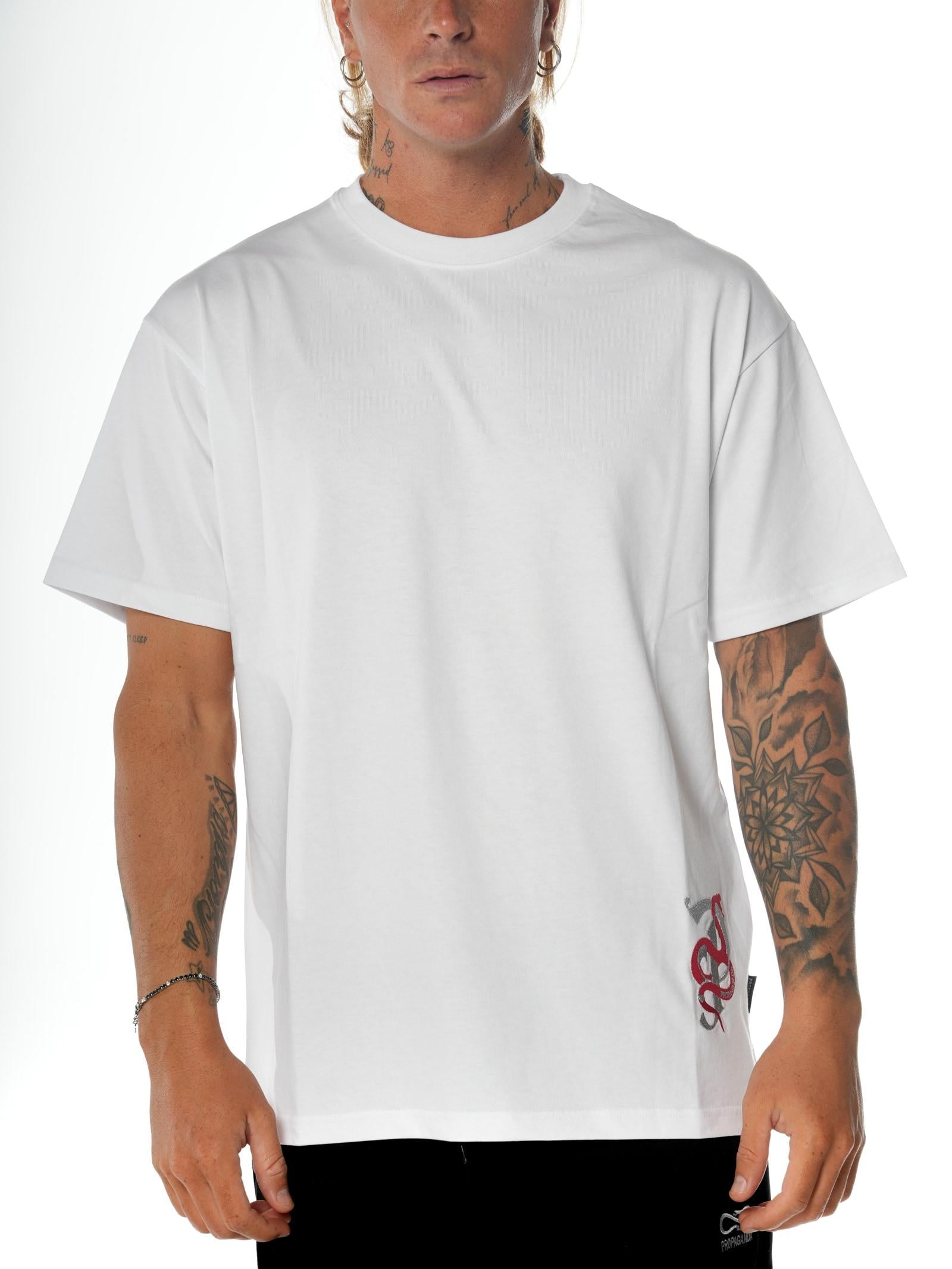 T-shirt Propaganda Bianco Venom TS638 BIANCO PROPAGANDA 