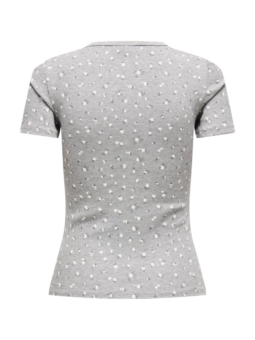 T-shirt JDY Lucky Grigio fiori 15352288 /Light Grey Melange JDY 