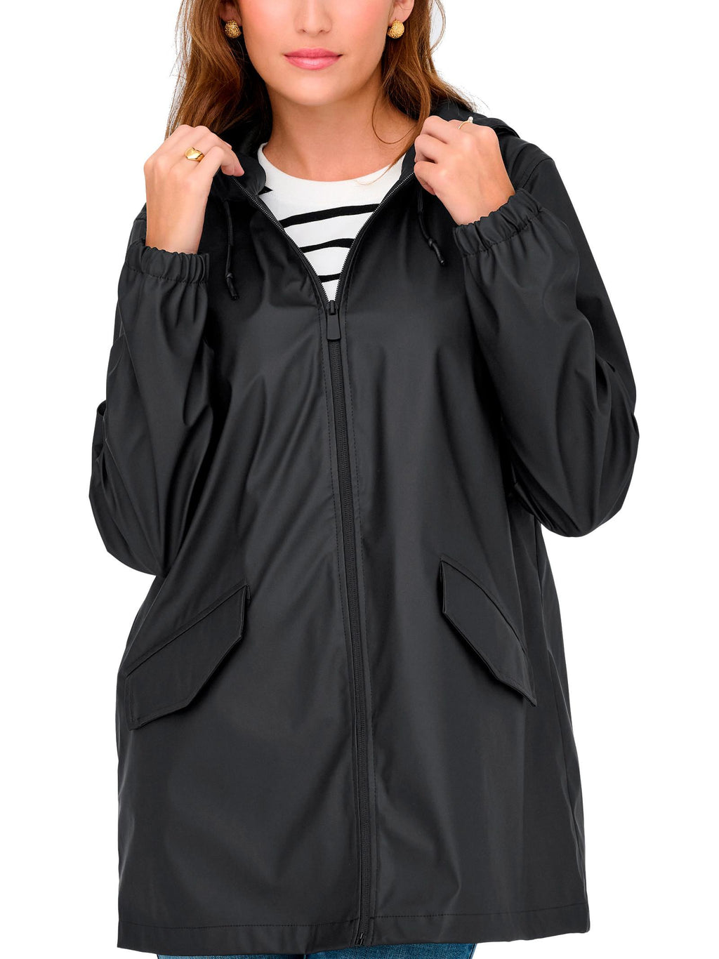 Giubbotto JDY Mulan Nero impermeabile 15353989 /Black JDY 