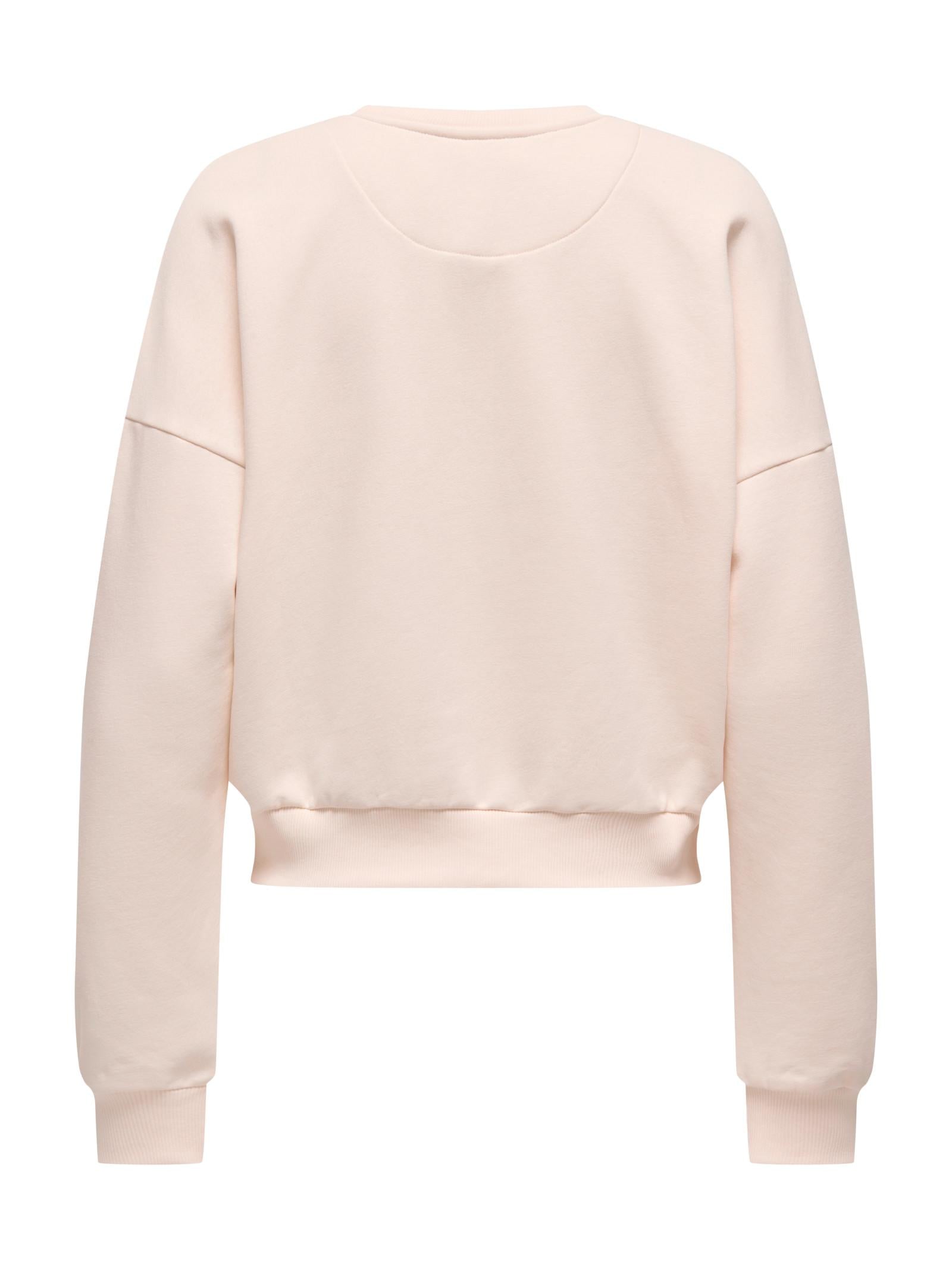 Felpa Only Rolling Stones Ecru stampa 15345927 /Ecru ONLY 