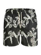 Costume Jack & Jones Maui Nero stampa all over 12273018 /Black JACK & JONES 