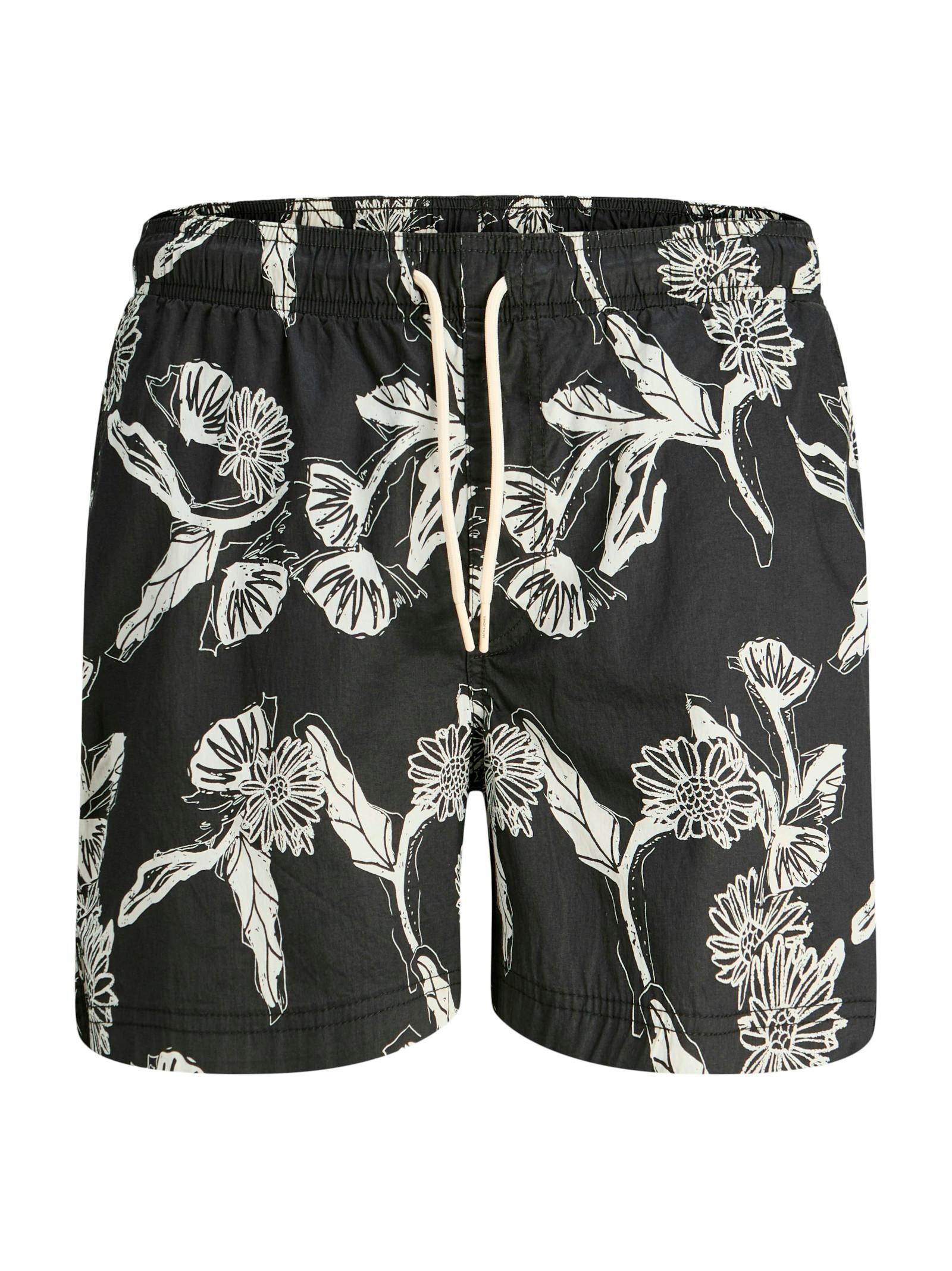 Costume Jack & Jones Maui Nero stampa all over 12273018 /Black JACK & JONES 