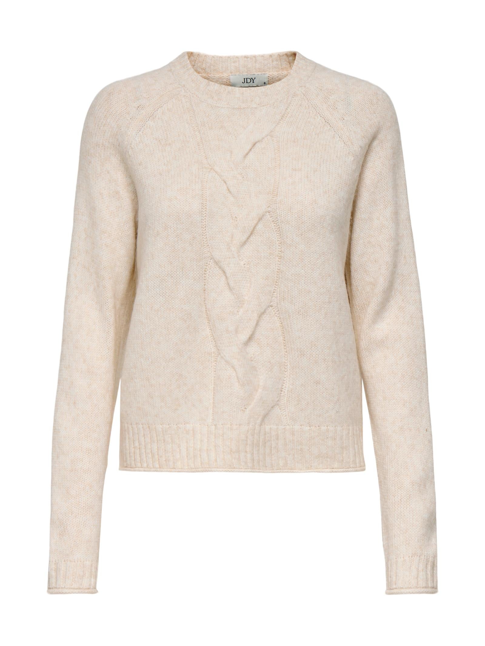 Maglia Jacqueline De Yong Susanna Panna trecce 15351909 /Whitecap Gray JDY 