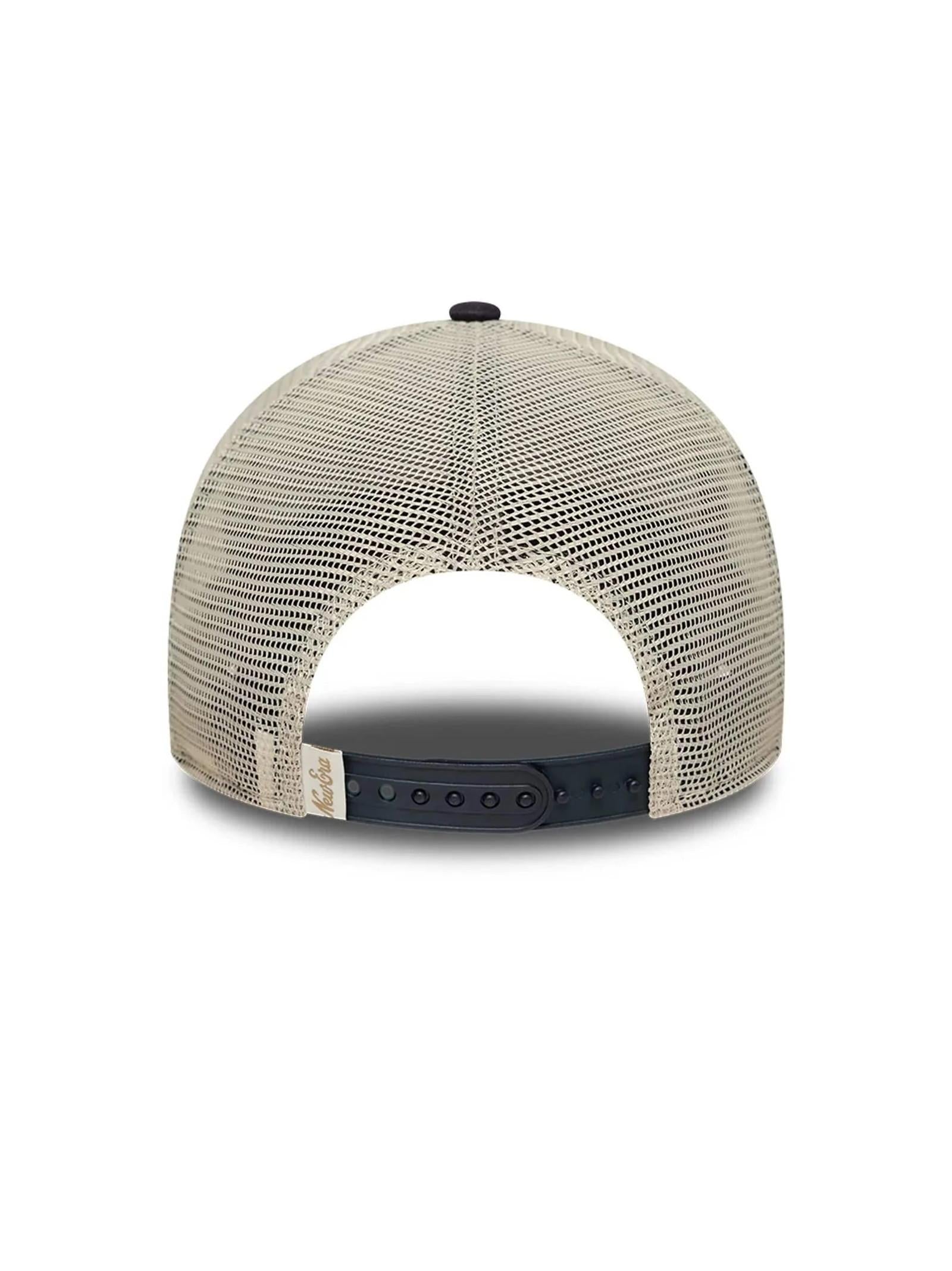 Berretto New Era 9FORTY Trucker Beige patch 60856272 LTCNVY NEW ERA 