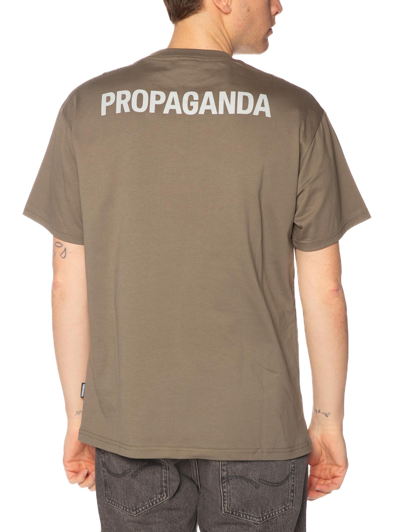 T-shirt Propaganda Verde Logo classic TS611 VERDE PROPAGANDA 
