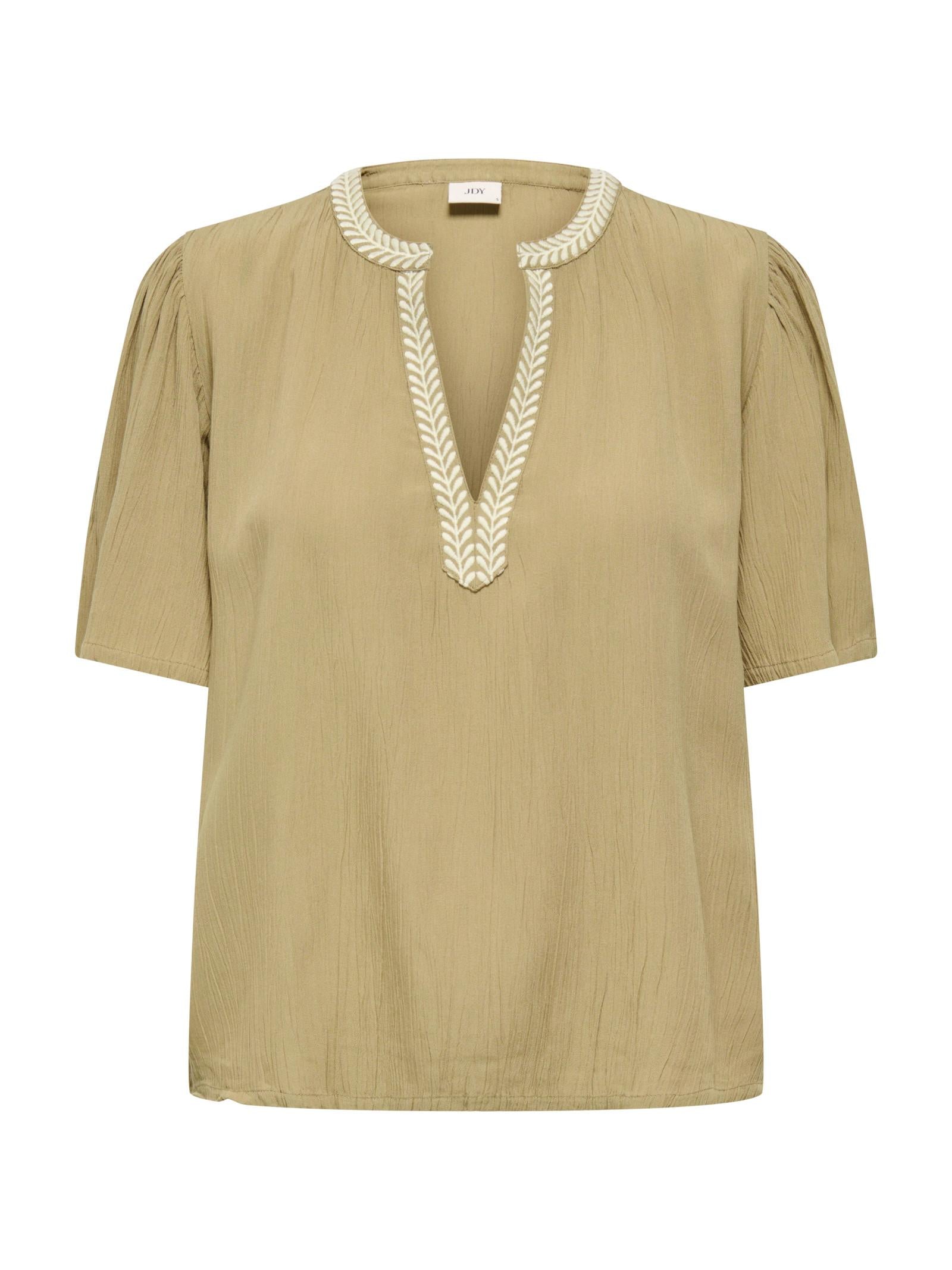 Blusa JDY Beige Liva scollo a V 15373083 /Petrified Oak JDY 
